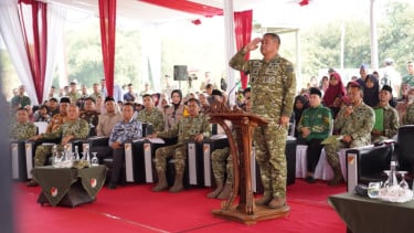Laporkan Capaian TNI AD kepada Presiden, Kasad: 2.500 Jembatan dan 3.000 Titik Air Tuntas