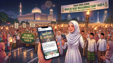 15 Ucapan Maulid Nabi Muhammad SAW yang Singkat, Penuh Doa dan Makna yang Cocok untuk Caption Media Sosial