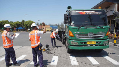 Targetkan 100 Truk Peti Kemas, Pelindo Terminal Petikemas dan Pelindo Regional 3 Gelar Uji Emisi di TTL dan TPS