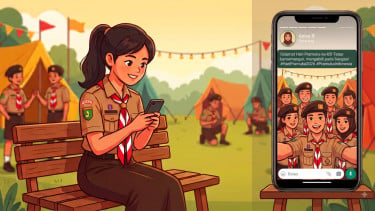 15 Ucapan Hari Pramuka ke-65 yang Cocok untuk Caption Status WhatsApp