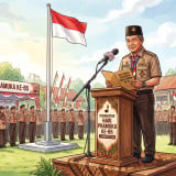 Contoh Teks Pidato Pembina Upacara Hari Pramuka ke-65 sesuai Tema Nasional Tahun 2026