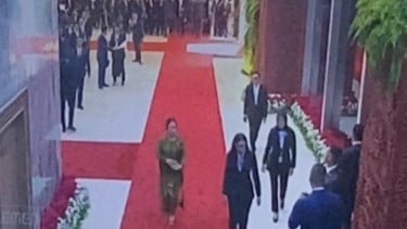 Momen Puan Maharani Telat Datang ke Sidang Tahunan, Baru Tiba Setelah Prabowo
