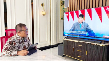 Bupati Tapteng Masinton Pasaribu Ikuti Pidato Kenegaraan Presiden di Jakarta
