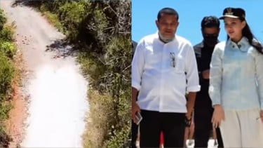 Sidak Jalan Tani di Desa Galala, Gubernur Malut Sherly Tjoanda Tampung Keluhan hingga Tawarkan Bibit Tanam untuk Warga