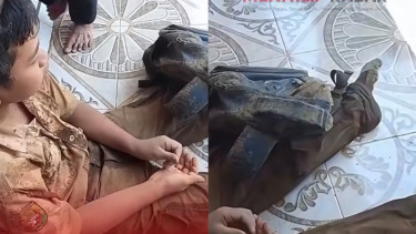 Viral Video Seorang Ibu Curhat soal Anak Pulang Pramuka Bajunya Penuh Lumpur: Emang Harus Kaya Gini?