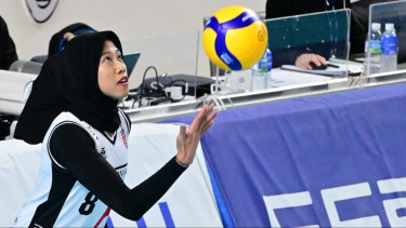 Disebut Sebagai Pemain Kuota Asia Terbaik Liga Voli Korea, Megawati Hangestri Akui Dirinya Tak Merasa Terbebani