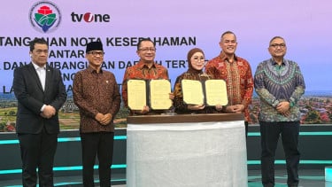 Kemendes PDT RI Gandeng tvOne, Teken MoU Angkat Potensi 75 Ribu Desa di Indonesia