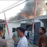 Kebakaran Lapas Kelas IIB Ngawi: Gudang Alat Musik dan Aula Hangus, Tidak Ada Korban Jiwa Maupun Luka