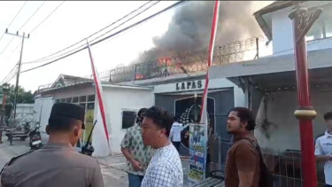 Kebakaran Lapas Kelas IIB Ngawi: Gudang Alat Musik dan Aula Hangus, Tidak Ada Korban Jiwa Maupun Luka