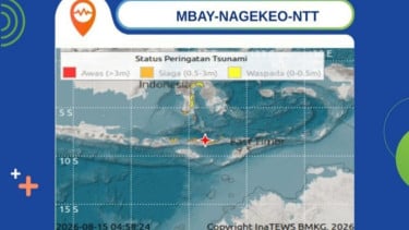 Bupati Sikka Imbau Warga Waspada Pascagempa Magnitudo 7,7