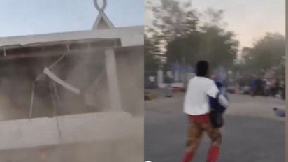 Viral Video Gempa di NTT, Orang-orang Berlarian dan Atap Gedung Roboh