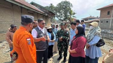 Satgas PRR Kebut Kebut Pemulihan Pascabencana Solok Raya, Fokus ke Infrastruktur dan Ketahanan Pangan