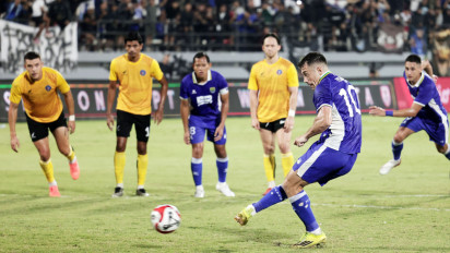 Hasil Persib Vs Sabah FC: Peralta Cetak Gol Debut, Maung Bandung Menang Telak