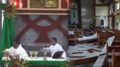 Detik-detik Misa Terhenti Saat Gempa M 7,7 Guncang NTT, Pastor Selamatkan Diri Hingga Plafon Gereja Berjatuhan