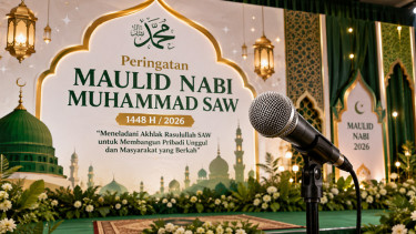 Contoh Teks MC Peringatan Maulid Nabi Muhammad SAW 2026 atau 1448 H Singkat, Lengkap dengan Susunan Acara