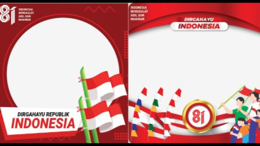 10 Link Twibbon HUT ke-81 RI Terbaru Tanpa Watermark, Download Gratis dan Unggah ke Media Sosial