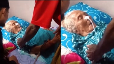 Viral, Nenek 86 Tahun Mualaf, Dibimbing Ucap Syahadat di Atas Ranjangnya
