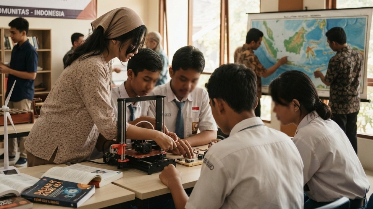 Bukan Cuma Ekonomi dan Teknologi, Ini Kunci Negara Maju Membangun SDM Berkualitas Menuju Indonesia Emas 2045
            - galeri foto