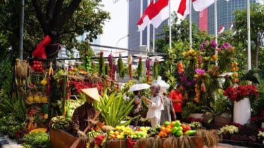 Sambut HUT ke-81 RI, Kemenko Polkam Hadirkan Taman Polkam Merdeka 81 di Medan Merdeka Barat