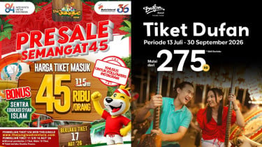 7 Rekomendasi Destinasi Wisata Promo Spesial 17 Agustus 2026, Ada The Jungle Land hingga Dufan!