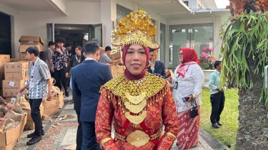 Datang dari Palembang, Yuniartika Bangun Dini Hari Demi Ikuti Upacara HUT ke-81 RI di Istana