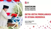 Link Streaming Upacara HUT RI ke-81 17 Agustus 2026 di Istana Merdekaa, Mulai Pukul 10.00 WIB