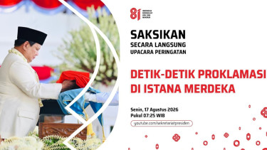 Link Streaming Upacara HUT RI ke-81 17 Agustus 2026 di Istana Merdekaa, Mulai Pukul 10.00 WIB