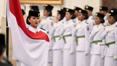 SOSOK Celina Olivia Apriani Theo, Pelajar SMKN 5 Pontianak Jadi Pembawa Baki di Istana Merdeka