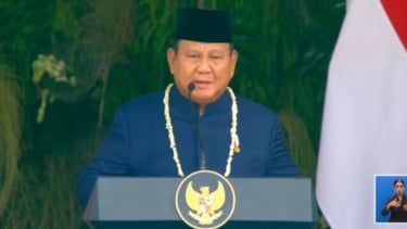 Presiden Prabowo Subianto Pimpin Upacara Detik-detik Proklamasi HUT ke-81 RI