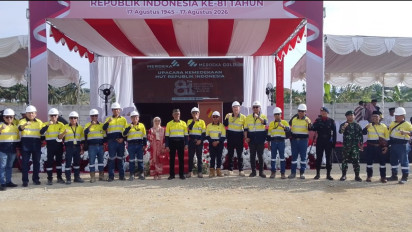 Kobarkan Semangat HUT RI Ke-81, Boyke Abidin Tegaskan Keselamatan dan Soliditas Kunci Utama Operasional Pani Gold Project