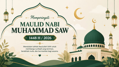 10 Ucapan Memperingati Maulid Nabi Muhammad SAW 1448 H Penuh Makna, Referensi Caption Media Sosial