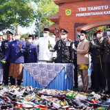 Polres Bogor Bersama Forkopimda Musnahkan Jutaan Butir Obat Keras dan Ribuan Botol Miras