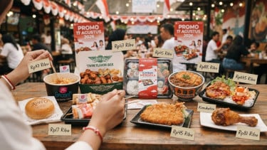 WOW, 15 Promo 17 Agustus 2026, Makanan Minuman Ada yang Rp17 Ribu hingga Rp81 Ribu, Wajib Cek Sebelum Kehabisan!