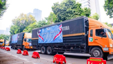 Polda Metro Sampaikan Duka Cita Terkait Musibah Gempa Bumi di NTT, Kirim 12 Truk Bantuan Kemanusiaan