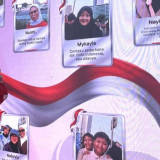 Ramai-ramai Warga Sampaikan Harapan di Layar  Aku dan Indonesia  Bundaran HI