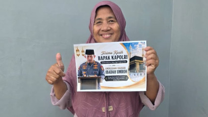 HUT RI ke-81 Jadi Momen Haru, Kapolri Beri Kado Tak Terduga untuk ART yang Sejak Usia 8 Tahun Berjuang Hidupi Keluarga