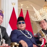 Momen Kedekatan Prabowo, Jokowi, dan Gibran di Istana Negara, Mensesneg: Bestie!