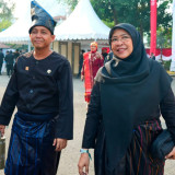 Tampil Serba Hitam di Istana, Menhut Raja Antoni Ungkap Peran Suku Kajang Jaga Hutan Tropis