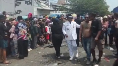 Kapolsek dan Danramil Cicalengka Bandung Diserang Saat Karnaval HUT ke-81 RI