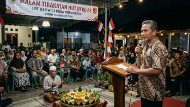 5 Contoh Sambutan Ketua RT/RW untuk Malam Tirakatan 17 Agustus 2026, Lengkap Doa hingga Potong Tumpeng