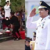 Niat Ingin Upacara Merakyat, Bupati Lucky Hakim Malah Hampir Dipeluk Wanita Diduga ODGJ