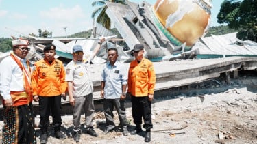Mendagri Dorong Pemda NTT Percepat Pendataan Sekolah dan Rumah Ibadah Rusak Akibat Gempa