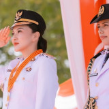 Potret Gubernur Malut Sherly Tjoanda saat Jadi Inspektur Upacara Hari Kemerdekaan 17 Agustus