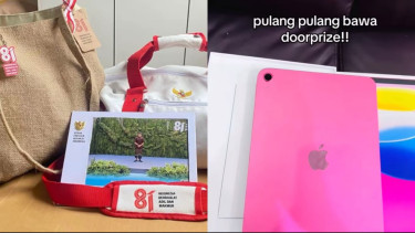 Bukan Cuma Souvenir, Peserta Upacara HUT RI ke-81 di Istana Merdeka Ada yang Dapat Doorprize iPad dan MacBook