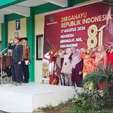 Panjatkan Doa untuk Korban Gempa NTT di Upacara HUT Ke-81 RI