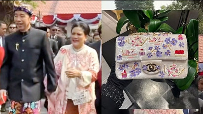 Bikin Heboh, Tas Chanel Iriana Jokowi di HUT RI ke-81 Disebut Koleksi Sangat Langka yang Harganya Selangit