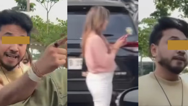 Viral Ngetag Parkir Picu Cekcok: Jangan Sekali-kali Maki-maki Istri Gua!