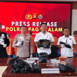 Polres Pagar Alam Ungkap 8 Kasus Narkoba, Sita 2,3 Kg Ganja dan 27,14 Gram Sabu