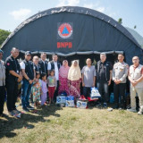 BRI Peduli Bangun 3 Posko Logistik dan 1 Dapur Umum di NTT, Direksi BRI Terjun Langsung Tinjau Lokasi Gempa