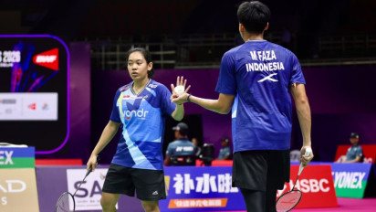 Hasil Kejuaraan Dunia BWF 2026: Menang Dua Gim Langsung, Marwan/Aisyah Melangkah Mulus ke Babak 32 Besar